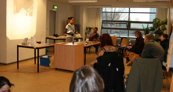 Erste Hilfe am Hund - Seminargruppe
